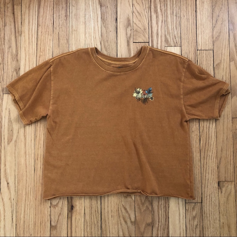 Copper ONEILL cropped tee